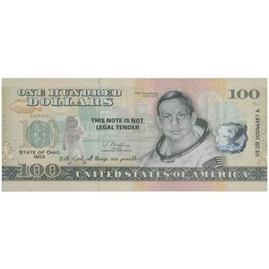 США 100 долларов штат Огайо — сувенирная банкнота