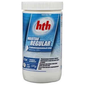 Стабилизированный хлор hth MAхITAB REGULAR, 1,2 кг