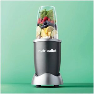 Стационарный блендер NutriBullet NB607DG, серебристый/черный