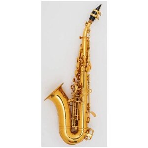 Stephan Weis SS-301 сопрано-саксофон изогнутый, корпус-латунь, лак золотого цвета, в футляре
