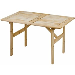 Стол деревянный для сада и дачи, 120*80см, соло