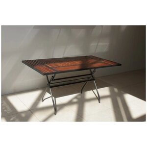 Стол садовый / раскладной стол / стол металлический / деревянный / стол садовый складной