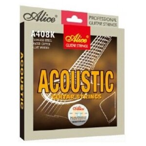 Струны для акустической гитары Alice A408K-L
