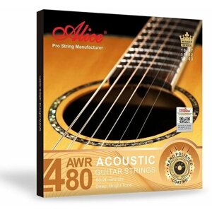 Струны для акустической гитары Alice AWR480-L