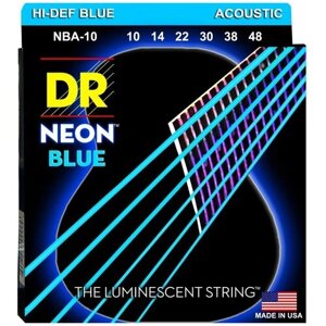 Струны для акустической гитары DR String NBA-10