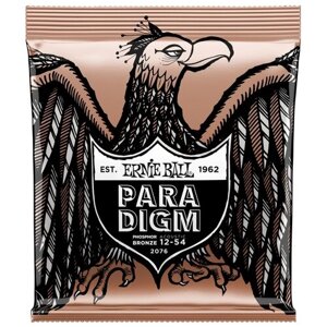 Струны для акустической гитары Ernie Ball 2076 Paradigm Medium Light Phosphor Bronze 12-54