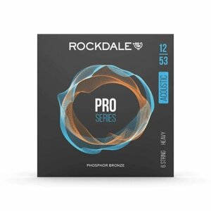 Струны для акустической гитары ROCKDALE PRO 12-53