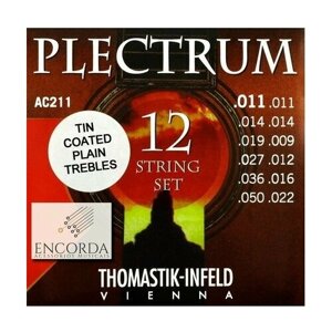 Струны для акустической гитары Thomastik Plectrum AC211T