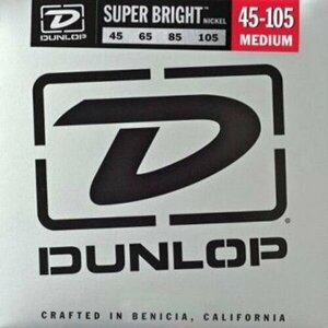 Струны для бас-гитар 45-105 Dunlop DBSBN45105 Super Bright Nickel