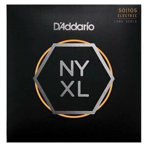 Струны для бас-гитары D'Addario NYXL50105 Long Scale, Medium 50-105 NYXL