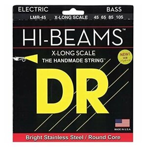 Струны для бас-гитары DR Hi-Beam Extra Long LMR-45 45-105