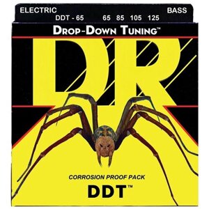 Струны для бас-гитары DR String Drop-Down Tuning DDT-65