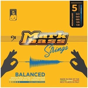Струны для бас-гитары Markbass Balanced Series MB5BANS45130LS