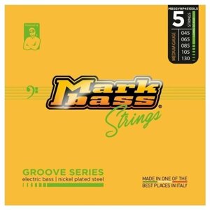 Струны для бас-гитары Markbass Groove Series MB5GVNP45130LS