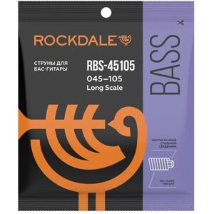 Струны для бас-гитары rockdale RBS-45105