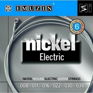 Струны для электрогитары Emuzin Nickel Electric 6N 8-38 8-38