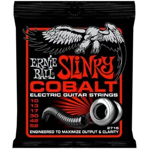 Струны для электрогитары Ernie Ball 2715 10-52, сталь кобальтированная