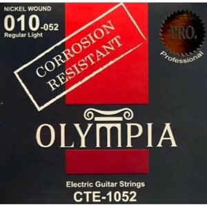 Струны для электрогитары Olympia CTE1052
