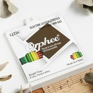 Струны для электрогитары Orphee Q25C, 009-042