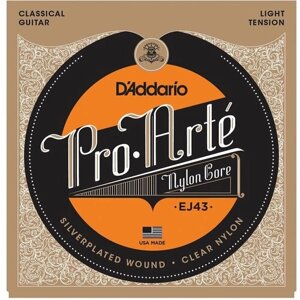 Струны для классической гитары D'Addario EJ43