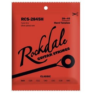 Струны для классической гитары ROCKDALE RCS-2845H (нейлон)