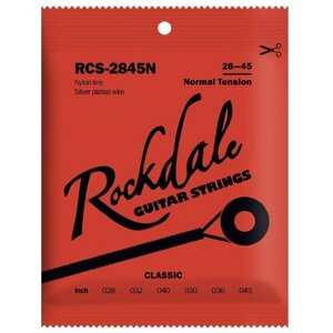 Струны для классической гитары ROCKDALE RCS-2845N (нейлон)