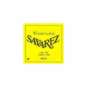 Струны для классической гитары Savarez Cristal Soliste 570 CS Very High (6 шт)