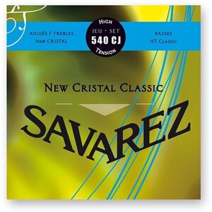 Струны для классической гитары Savarez New Cristal Classic 540 CJ High (6 шт)
