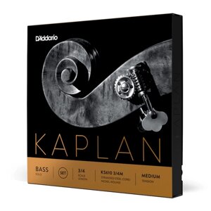 Струны для контрабаса D'Addario KS610-3/4M Kaplan Solo