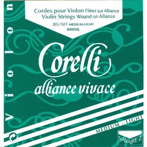 Струны для скрипки CORELLI 800ML Alliance Vivage Medium Light