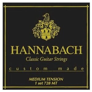 Струны hannabach 728MTC