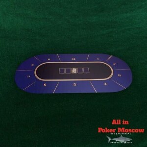 Сукно для покера овальное 180х80 см