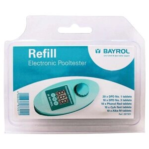 Таблетки для бассейна Bayrol Refill Electronic Pooltester, 0.1 кг