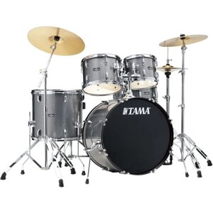 TAMA ST52H6-CSS STAGESTAR ударная установка из 5-ти барабанов со стойками, педалью и стулом, цвет космический искрящийся серый