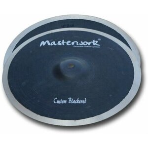 Тарелка хай-хэт Masterwork серия Custom blackened диаметр 13", толщина medium, тип hi-hat