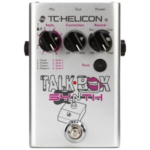 TC Helicon Talkbox Synth напольная гитарно - вокальная педаль эффекта вокодера и синтезатора