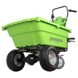 Тележка Greenworks G40GC, 106 л, 100 кг