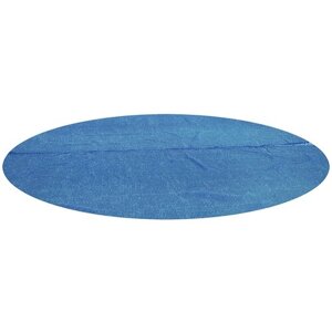 Тент для каркасных бассейнов Bestway, солнценагревательный, d 462 см, синий
