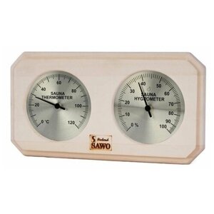 Термогигрометр для бани и сауны SAWO 221-THA Осина