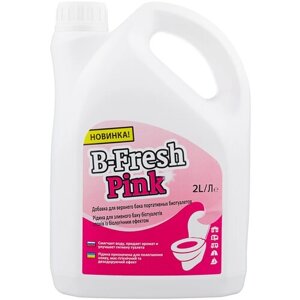 Thetford Жидкость для биотуалета THETFORD B-Fresh Pink 2 л (30553BJ), 2 л/2 кг, 1 уп.