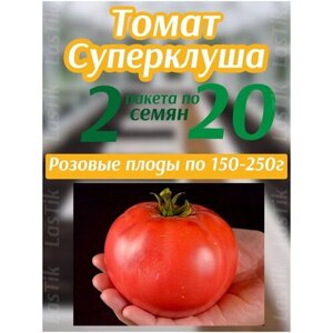 Томат Суперклуша 2 пакета по 20шт семян