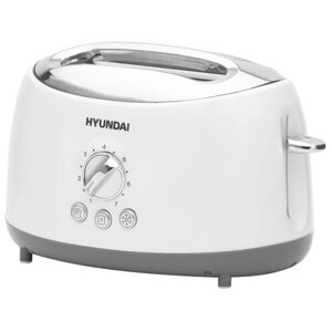 Тостер Hyundai HYT-8003, white/gray