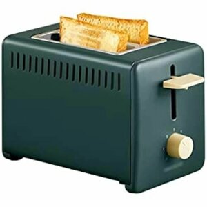 Тостер Полностью автоматическая сэндвичница Многофункциональная машина для приготовления завтрака Тостер с широкими отделениями Умный тостер (Цвет: Зеленый, Размер: 29,5 x 19 x 23 см)
