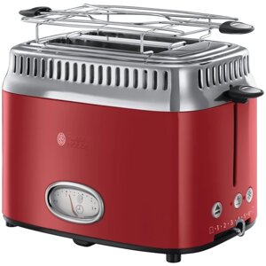 Тостер Russell Hobbs 21680-56 Retro, красный