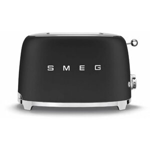 Тостер Smeg TSF01BLMEU, черный матовый