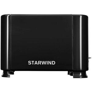 Тостер Starwind ST1101 черный/черный