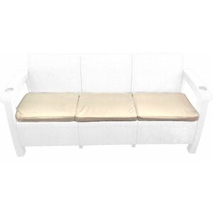 Трехместный диван Tweet Sofa 3 Seat Белый