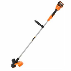 Триммер аккумуляторный (электрокоса) Worx WG183E. 9 40В, 33 см, без АКБ и ЗУ