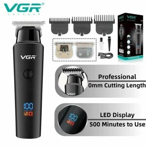 Триммер для стрижки волос, машинка для стрижки волос VGR V-937
