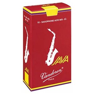 Трости для альтового саксофона Vandoren Java Red Cut SR261R